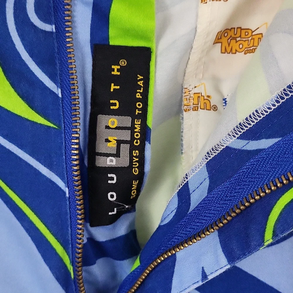Men's Loudmouth Golf Shorts Size 36 Discontinued Splash
